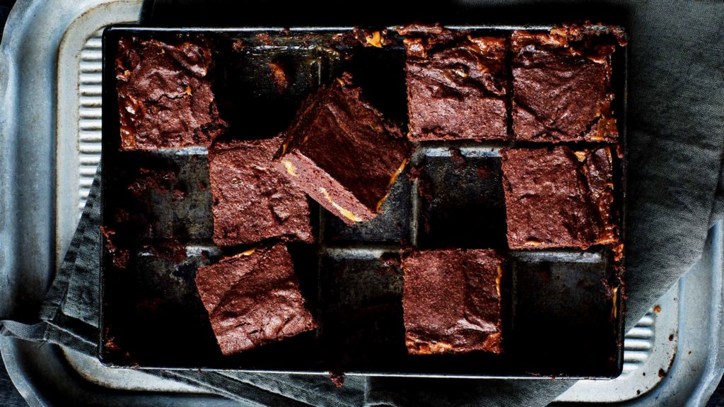 Salted Caramel Brownies