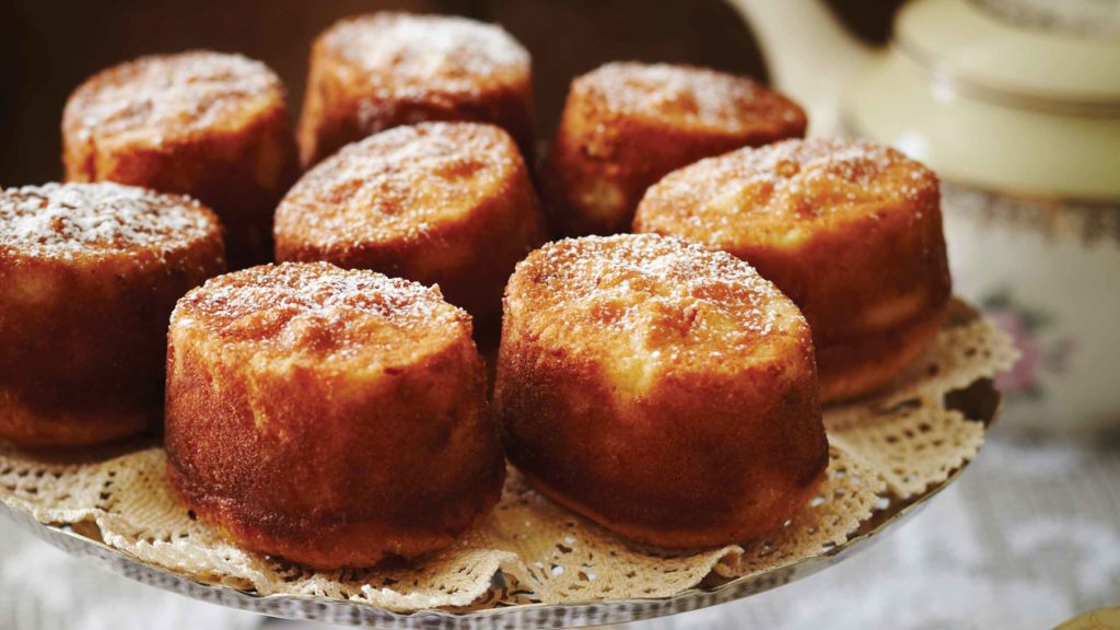 PEAR & WHITE CHOCOLATE FRIANDS