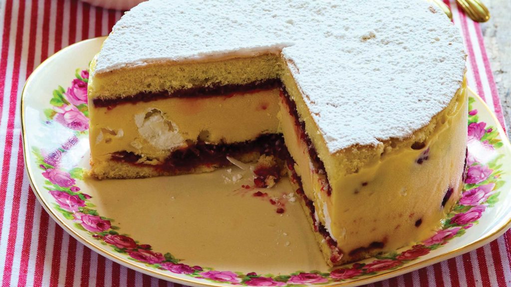 LEMON MERINGUE ICE CREAM TRIFLE