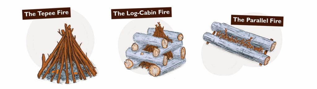 How to build a roaring campfire